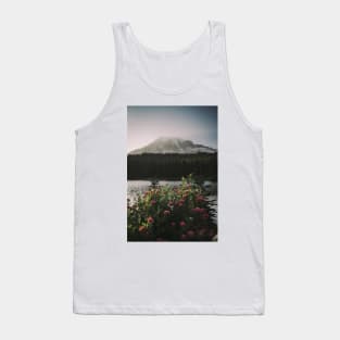 Mount Rainier Reflection Lake Tank Top